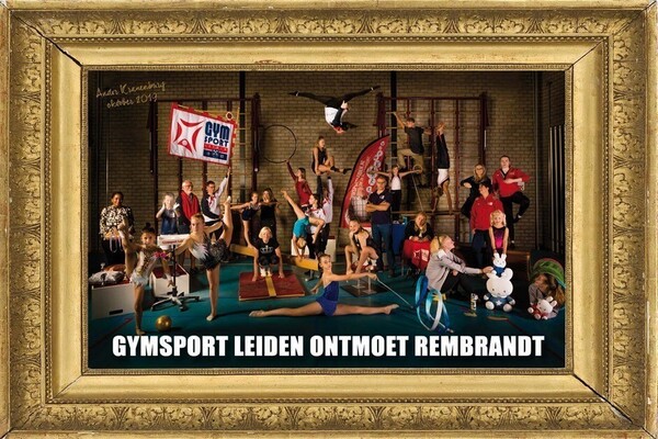 Gymsport 2e plaats met Rembrandt in Taptoe