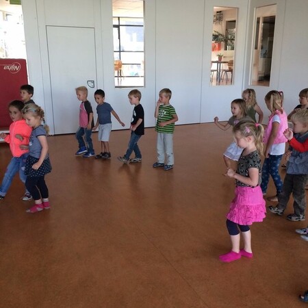 Indiaanse dans voor kleuters