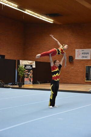 Startbewijs finale Acro B-niveau 