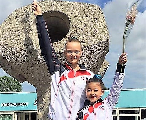 Goud op NK Acro