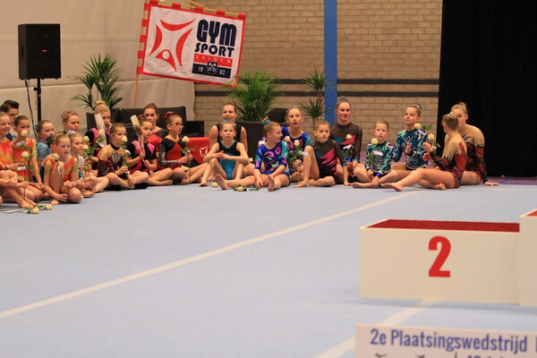 Gymsport Leiden sterk bij plaatsingswedstrijd Acrogym